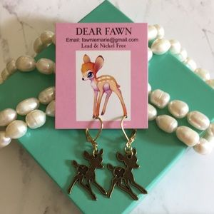 New Dear Fawn Baby Fawn, Bambi, Doe earrings 🆕